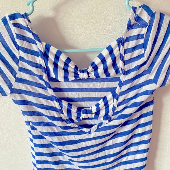 Wet Seal Striped Crop - Picture 2 of 4